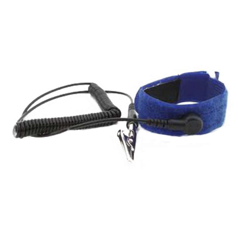 BLUE HOOK/LOOP BAND ONLY 1/4" SNAP